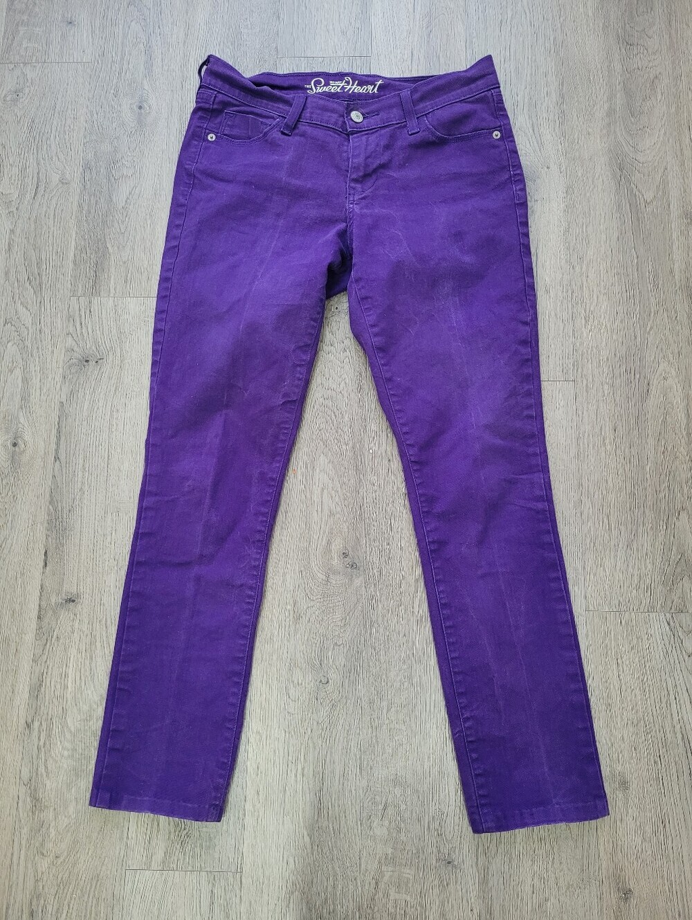 2/$20 Old Navy Purple Denim Jeans The Sweet Heart Size: 2
